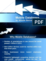 Why Mobile Databases Matter