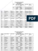 General Transfer Q List