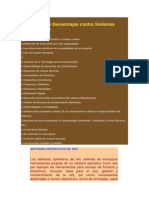 1.1.1 Ventajas Desventajas Contra Sistemas Centralizados: Sistemas Operativos de Red