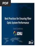 04-David Zambrano - JDSU - Ensuring Fiber Optic System Performance