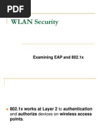 WLAN Security: Examining EAP and 802.1x