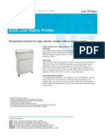 6306 Line Matrix Printer: Economical Solutions For High-Volume, Mission Critical Impact Printing