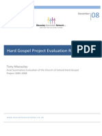 External Evaluation of The Hard Gospel Project