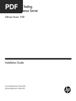 HP Functional Testing Concurrent License Server: Installation Guide