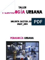 Pedagogía Urbana