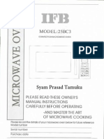 IFB 25BC3 User Manual