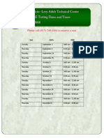 TABE Dates Apariciolevy