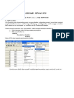 Uji Analisis Data