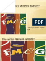 Presentation On FMCG Industry of India: Presented By: Chitkara Business School RS4