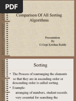 Download Comparison of All Sorting Algorithms by gopinreddy SN23730874 doc pdf