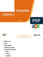 Android Training Lesson 1: FPT Software