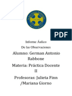 Informe Aulico