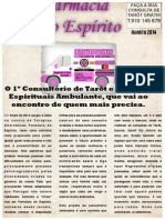 Jornal Que Fala Do Consultório Ambulante. Farmácia Do Espírito. FE PDF