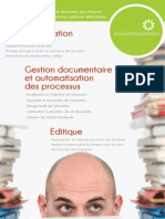 ArchiveYourDocs - Editeur Et Intégrateur de Solutions de Dématérialisation Et D'automatisation de Processus