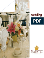 Wedding Banquet Brochure