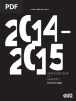 Download SVA 2014 2015 Undergraduate and Graduate Registration Book by CaseyConchinha SN237321210 doc pdf