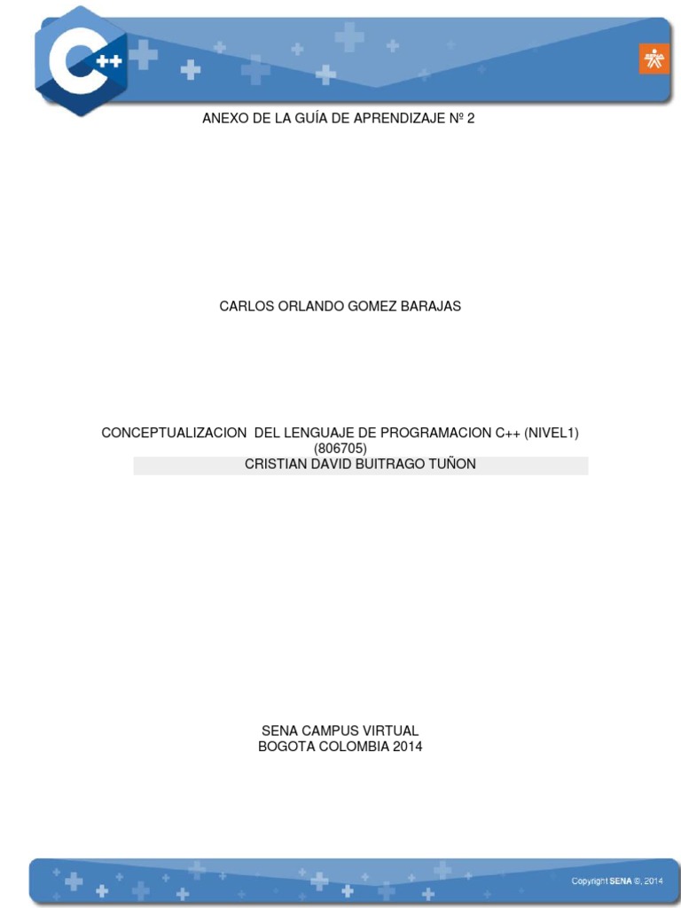 Conceptos Básicos de C++ y Ejercicios | PDF