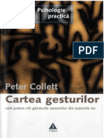 Cartea Gesturilor - Peter Colette