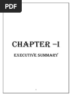 Chapter - I: Executive Summary