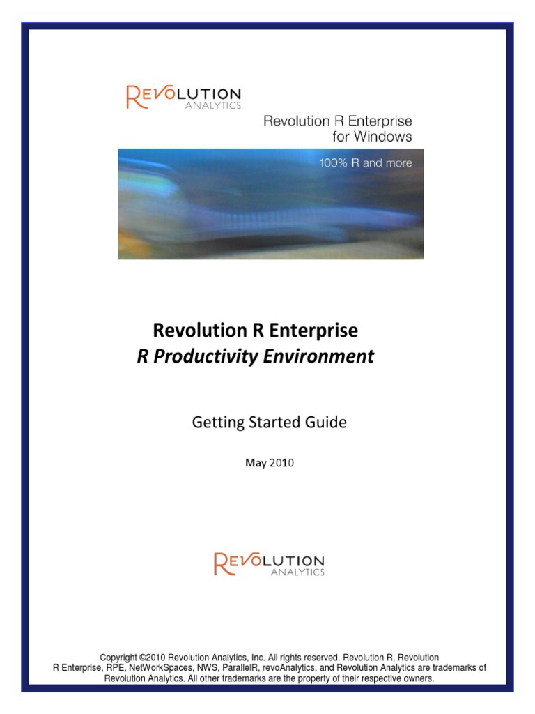 Rev GettingStartedGuide | PDF | Command Line Interface | Parameter ...