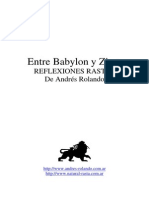 Andrés Rolando - Entre Babylon y Zion, Reflexiones Rasta PDF