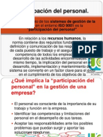 Participación Del Personal