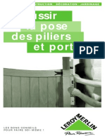 La Pose Des Piliers Et Portail PDF