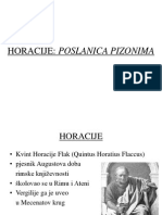 Horacije - Poslanica Pizonima