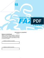 Upload Produto 15 Manual Fazerys250 - 2007 - (1s4 f8199 w1)