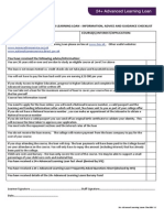 IoW College Loans IAG Chklist 0714