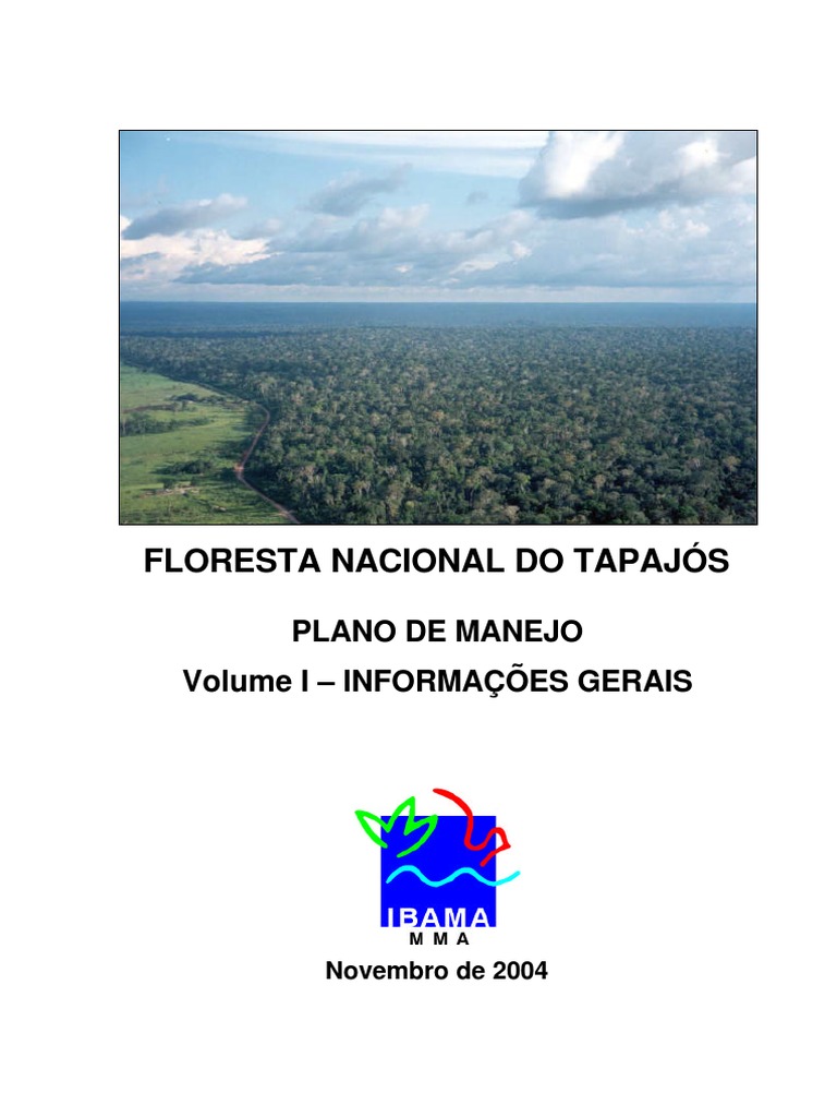 Flona Tapajoss PDF Biologia de Conservação Área protegida