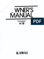 Kawai K1-II Manual