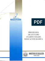 ProgramaEstudio CuartoGrado EducBasica 0