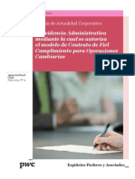 Boletín Actualidad Corporativa N° 11 - Contrato de Fiel Cumplimiento Para Operaciones Cambiarias