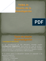 Tema 3 Diseño de La Investigacion