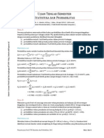 Penyelesaian Soal UTS Statistika Dan Probabilitas 2013