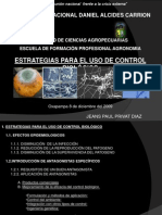 Estrategias para El Uso de Control Biologico