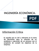 Ing. Economica Clase #3