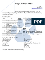 Prob & Stat Syllabus 14=15