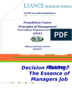 Chapter 5 - Decision Making