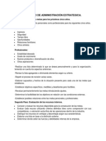 Proceso de Administración Estrategica PDF