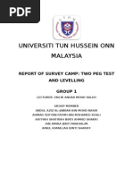 Report Levelling Uthm