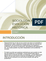 Sociologia y Su Evolución Histórica