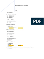 Predimencionamiento de Columnas