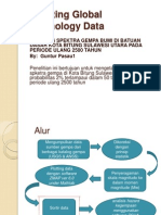 Selecting Global Seismology Data