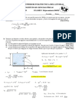 Examen de Mejoramiento de Fisica B Segundo Termino 2005