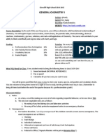 Chemistry Syllabus 2014-2015