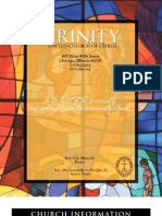 Trinity United Church of Christ Bulletin Feb 17 2008