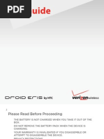 Download Verizon DROID ERIS User Guide by rolandslade SN23737177 doc pdf