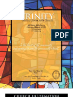 Trinity United Church of Christ Bulletin Feb 24 2008